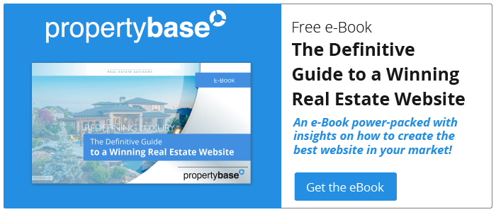 Get the Definitive Guide to a winning real estate website e-book
